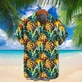 thumbnail image 2 of GERsome Hawaiian Shirts for Men Summer Beach Casual Short Sleeve Button Down Shirts Printed Tropical Vacation Shirts S-3XL, 2 of 5