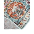 thumbnail image 7 of Unique Loom Baracoa Collection Area Rug - Rumba (5' x 8' Oval Light Blue/Cream), 7 of 7