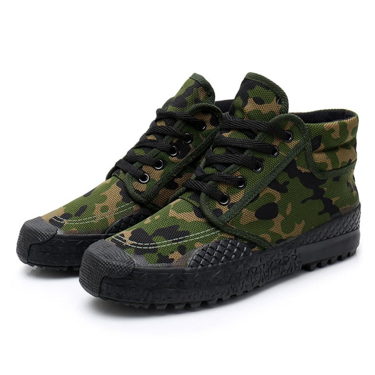 Fsqjgq Mens Canvas Shoes Casual Sneakers Fashion Camouflage  display picture 1