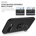 thumbnail image 4 of [PST] Google Pixel 9A Ring Case, Étui Hybride Magnétique avec Béquille et Support Anneau Invisible, 4 of 5