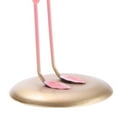 thumbnail image 3 of GROWTH TANK Figurine Miniature en Résine Flamingo Sculpture Base en Verre Support Ornement de Table B B, 3 of 9