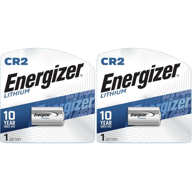 Batería de litio Energizer CR2 de 3 V, paquete de 2