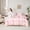 Pink 04, variant on Homewish Kawaii Magic Unicorn Bedding Comforter Set, Pink Princess Castle King Bedding Sets, Fairy Tale Cartoon Reversible Bed Sheets, Breathable Home Decor