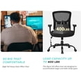 thumbnail image 5 of BestOffice Big and Tall Office Chair, Lumbar Support, Rolling Swivel for Men, Women(Black), 5 of 7