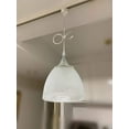 thumbnail image 3 of FSLiving 3-Lights H-Type Track Light,Dimmable Track Mount Pendant Lighting Fixtures w/ Frosted White Finish Glass Shade - Customizable, 3 of 6