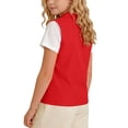 thumbnail image 4 of Jalioing Toddler Kids Outdoor Vest Boys Girls Solid Color Zip Up Collared Vest Casual Summer Travelling Vest with Pocket, 4 of 8