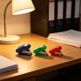 thumbnail image 6 of 2 Pcs Mini Staplers with 40 Pcs Staples, Small Handheld Desk Staplers, Portable Tiny Desk Staplers, Compact Mini Staplers with Non-Slip Base for Desk Work Home, 1.54"x0.98"x0.63", Random Color, 6 of 8