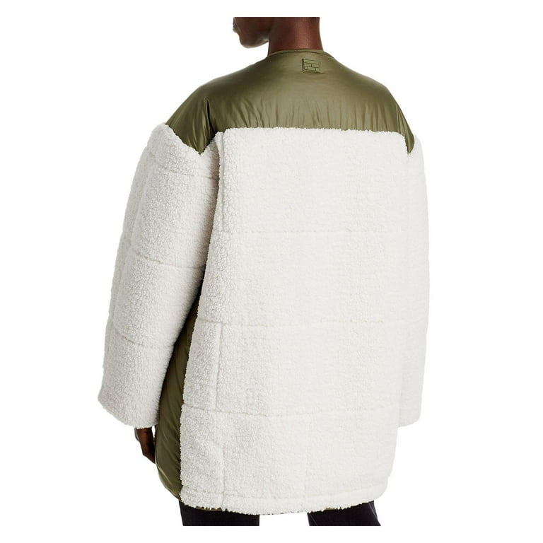 FRAME Womens Oversized Army Teddy Coat Walmart