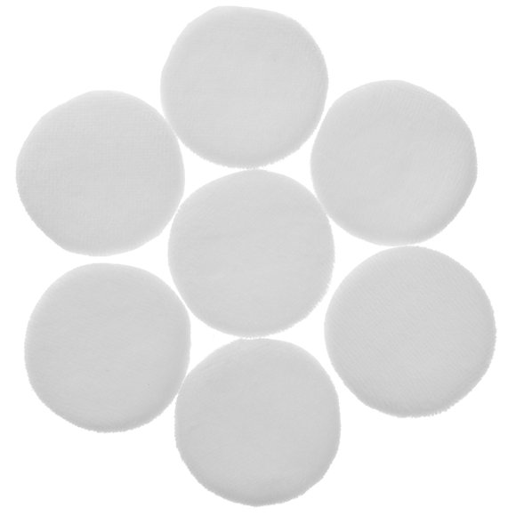 WHAMVOX 12Ud Puff De Polvo Redondo Y Portátil Para Aplicar Maquillaje Facial