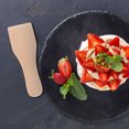 thumbnail image 3 of AURARMLET Small Cake Spatula Beige Wood Cream Control Tool for Restaurant 1Pcs, 3 of 8