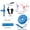 New yarn winder blue, variant on Professional Electric Yarn Ball Winder for Knitting and Crochet, High-Speed Automatic Yarn Winding Machine with Large Capacity, Portable Fiber Winder Tool for Center-Pull Yarn Cakes