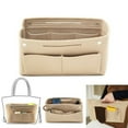 thumbnail image 2 of Hot Womens Organizer Handbag Felt Travel Bag Insert Liner Purse Organiser Pouch, 2 of 6