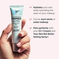 thumbnail image 3 of IT Cosmetics Your Skin But Better Makeup Primer+ - Extends Makeup Wear, Hydrates Skin, Refines the Look of Pores - With Glycerin, Bark Extract & Ginge, 3 of 5