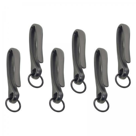 Llavero con Gancho Strade Fareast Limited Negro 6 Piezas