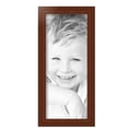 thumbnail image 2 of ArtToFrames 7" x 17" Walnut Picture Frame, 7x17 inch Brown MDF Poster Frame (WOM-4086), 4 Pack, 2 of 8