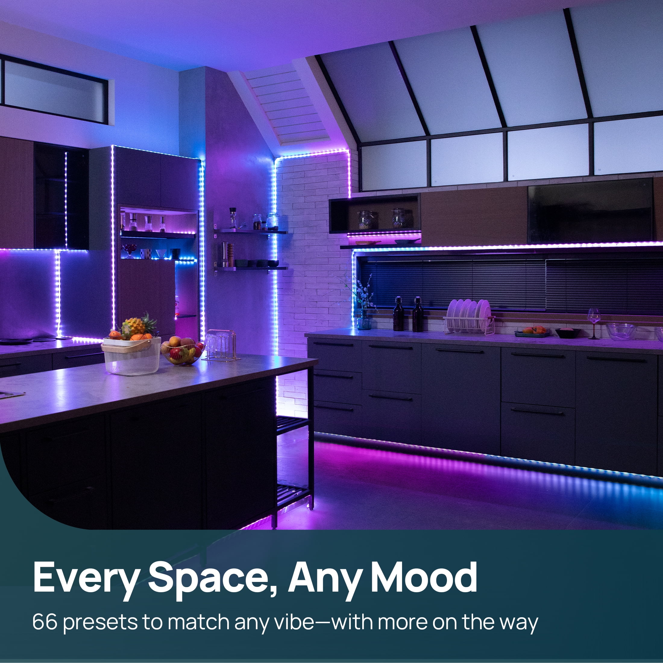 Linkind EL8 Smart Light Strip, 10ft Color Changing LED