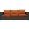thumbnail image 5 of Modway Sojourn Outdoor Patio Sunbrella® Sofa in Canvas Tuscan, 5 of 5