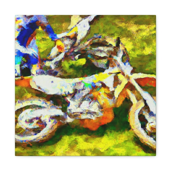 Motocross in Movement - Canvas