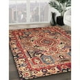 thumbnail image 3 of Ahgly Company Machine Washable Indoor Rectangle Traditional Saffron Red Area Rugs, 3' x 5', 3 of 7