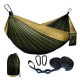 thumbnail image 1 of Hamaca Portátil The Finix Verde 275 x 109 cm de Nailon Resistente con Correas y Bolsa para Camping, 1 of 6