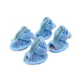 thumbnail image 2 of CSStudio 4Pcs Breathable Mesh Dog Sandals, Adjustable Soft Sole Puppy Shoes, Anti- Paw Protectors for Small Dogs for Hot Pavement Summer Walking, 2 of 5