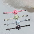 thumbnail image 4 of SPRING PARK Dog Collar Flowers Collar with Bell Accessories Dog Collar Removable Flowers Dog Grooming Decor for Small Medium Female Pet Dog Puppy Cat, 4 of 7
