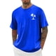 thumbnail image 2 of Men's Hawaii Printed T-Shirt Men's Loose Casual Short Sleeve Top2XL, 2 of 4