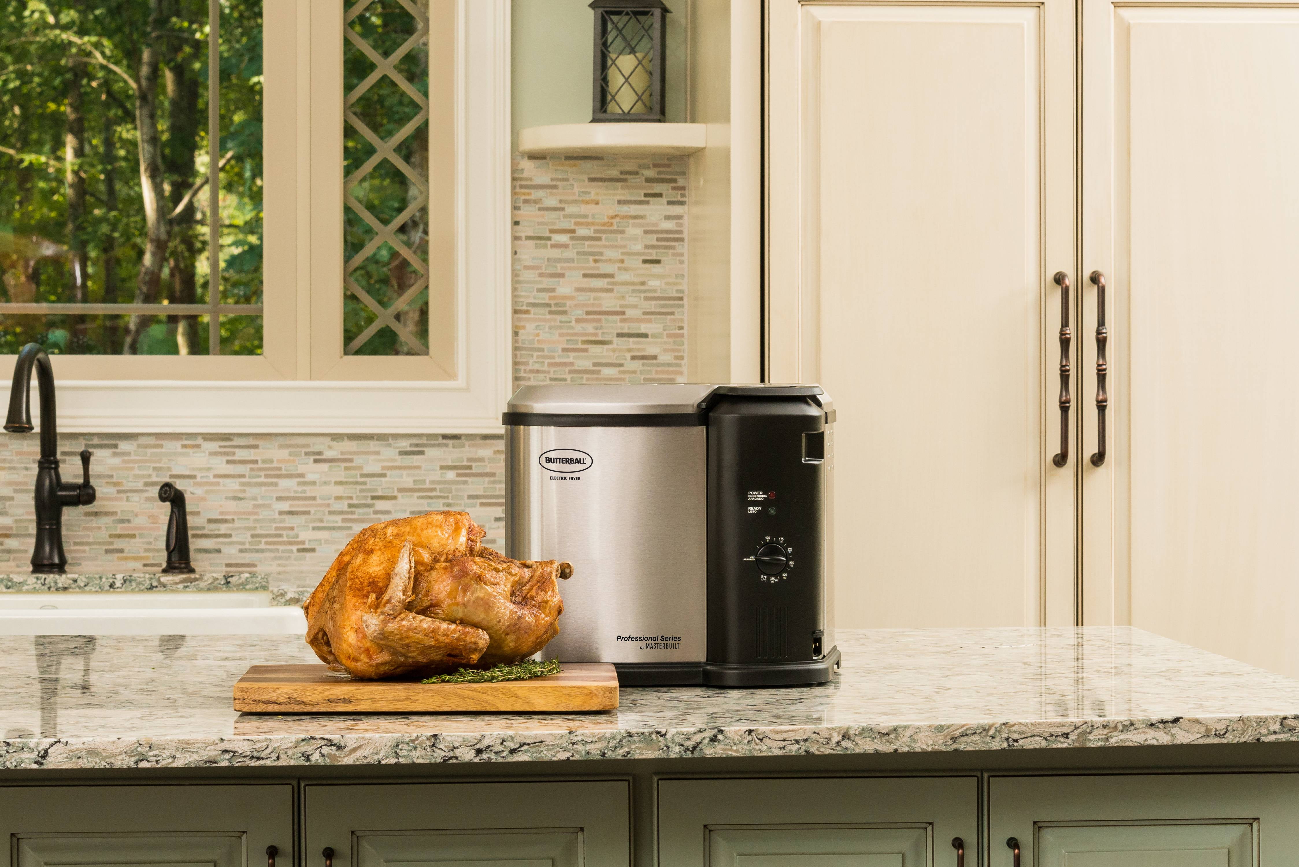 Masterbuilt Turkey Butterball Electric Fryer W/ Extra Large Basket 8L