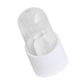 thumbnail image 3 of Organizador de brochas de maquillaje de gran capacidad con rotación de 360 grados, color blanco, resistente al polvo y giratorio., 3 of 14