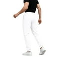 thumbnail image 3 of Men Jogger Sweatpants with Adjustable Drawstring Waistband Tapered Leg Athletic Fit Soft Fabric Casual Wear for Everyday and Sports, 3 of 4