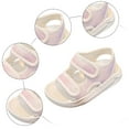 thumbnail image 5 of BOBOGOJP Toddler Girls Sandals Open Toe Summer Kids Sandals with Adjustable Ankle Strap for Toddler and Little Kids Pink for 8.5, 5 of 7