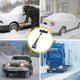 thumbnail image 4 of Raspador de hielo para coche con cabezal de cepillo de 360°, para parabrisas de coche, camión, SUV oso de fresa Electrónica, 4 of 4