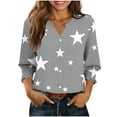 thumbnail image 3 of TaTaai Ladies Casual St. Patrick's Day Printed Round Neck Tops Short Sleeve Pullover Fashion Loose Soft Lightweight Daily Wear Tee Shirts Gift, 3 of 5