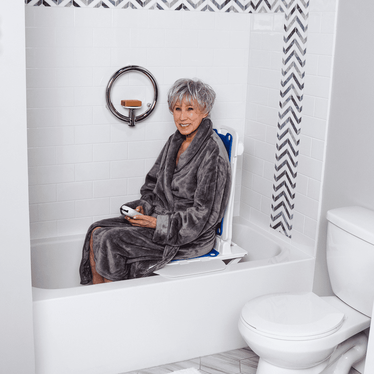 BathLyft Electric Bath Tub Chair Reclining Battery Operated for Handicap Adult with Seat Transfer Walmart