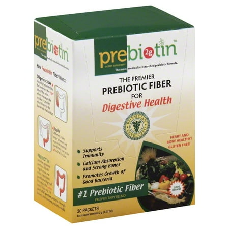 100fx Single Fiber - One With Nature Prebiotin Prebiotic Fiber, 30 ea