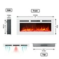 thumbnail image 4 of Maxhonor 40" x 17" Wall Mounted Freestanding Heater with Remote Control 1500/750W, 4 of 6