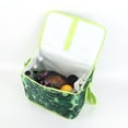 thumbnail image 3 of Bolsa De Pícnic Bolso aislada Bolso impermeable para el almuerzo Bolso de almacenamiento para viajes Camping (Verde), 3 of 9