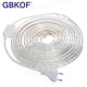 thumbnail image 1 of Tira de luces LED SMD 5050 AC220V, 60 ledes/m, resistente al agua, con enchufe de alimentación de 1M/2M/3M/5M/6M/8M/9M/10M/15M/20M Tan Jianjun unisex, 1 of 1
