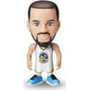 5 Surprise NBA Ballers Stephen Curry Figure (White Home Jersey, Comes with Court Base, Sticker, Card & Ball) (No Packaging)