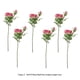 thumbnail image 3 of Flores artificiales Yuarrent 6 piezas tela rama de flor falsa, 3 of 6