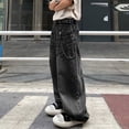 thumbnail image 5 of Mrmall Mens Baggy Jeans Loose Fit Jeans Hip Hop Vintage Casual Denim Jeans Trousers, 5 of 6