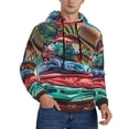 thumbnail image 2 of Sikiie Tropical Vacation Essentials Men's Hoodie, Essentials Hoodie, Sweatshirt, Pullover Hooded Sweatshirt for Men-4X-Large, 2 of 7