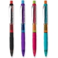 thumbnail image 2 of Pentel Q-Erase Mechanical Pencil - 0.5mm HB - Black, Violet, Pink, Blue Barrels - 4 Pack, 2 of 6