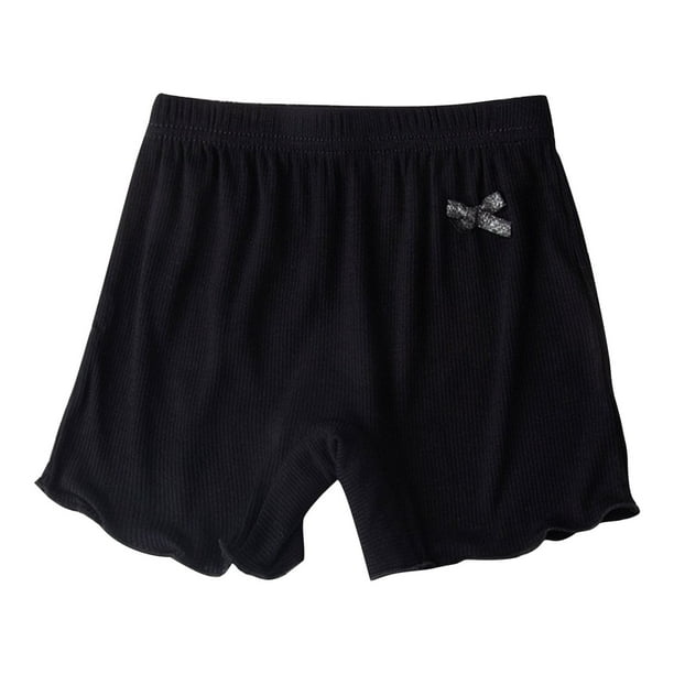 Odeerbi 2-14 Años Niñas Pantalón Corto Bicicleta Algodón Alta Seguridad Bajo Vestido Slip Pantalón Corto Yoga Danza Pantalón Corto Lazo Mallas Casual Pantalón Corto