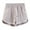 Gray, variant on JINMGG Shorts for Women Clearance $5 Women Solid Pocket Shorts Casual Wear Work Out Shorts Pants White M