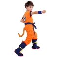 thumbnail image 3 of Trajes de Son Goku /Gui para niños y adultos, disfraces de Carnaval/vacaciones, con cola/peluca, 3 of 5