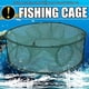 thumbnail image 5 of Red de pesca de cangrejo de malla, cangrejo, langosta, camarón, trampa de mano, jaula plegable para red de pesca, 5 of 5