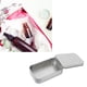 thumbnail image 3 of CAJA DE ESTARO DE METAL PEQUERA, EVITE LA CAJA DE SUAVIZADO DE FUGAS BORDES VACÍA PARA EL VIAJE DE NEGOCIOS, 3 of 7