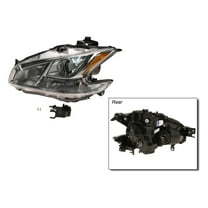 TYC NSF Certified Headlight Assembly Fits select: 2009-2014 NISSAN MAXIMA