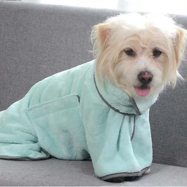 Befitery Hundehandtuch Badetuch Schnelltrocknendes Haustierhandtuch Weicher Hundebademantel Hundetrockner Badezubehr Aus Microfaser Fr Kleine Mittlere